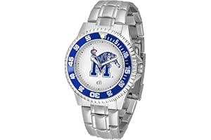 SunTime Men's Competitor 40mm Quartz Watch, 20mm Stainless Steel Strap, Gameday Dial