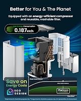 Pro Breeze 6L Dehumidifier with 2L Tank, Humidity Sensor, Timer, Portable view 5
