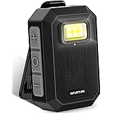 INFURTURE Wearable Bluetooth Speaker IP67 Waterproof Clip on Speaker, Shower Speake/Clean Sound/Stereo Pair/Wireless Running Speakers Built-in Mic/Loved Gifts for Audiobooks Outdoor Stocking Stuffers