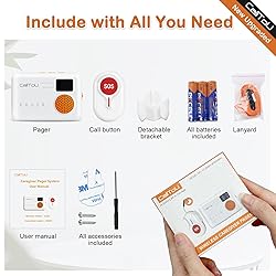 CallToU Caregiver Pager Wireless Call Button