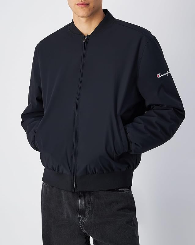 Legacy Outdoor (220344) - Bomber de gola alta em nylon elástico 178gr, preto (KK001), S para homens