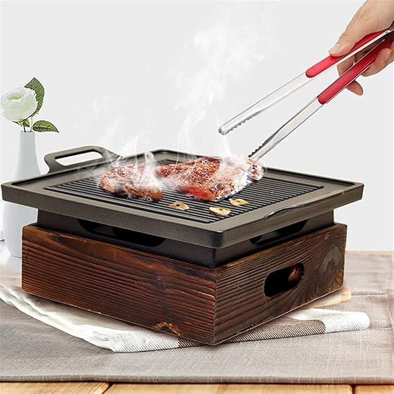 Outdoor Indoor Barbecue Charcoal Grill Japanese Muza Portable BBQ Grill