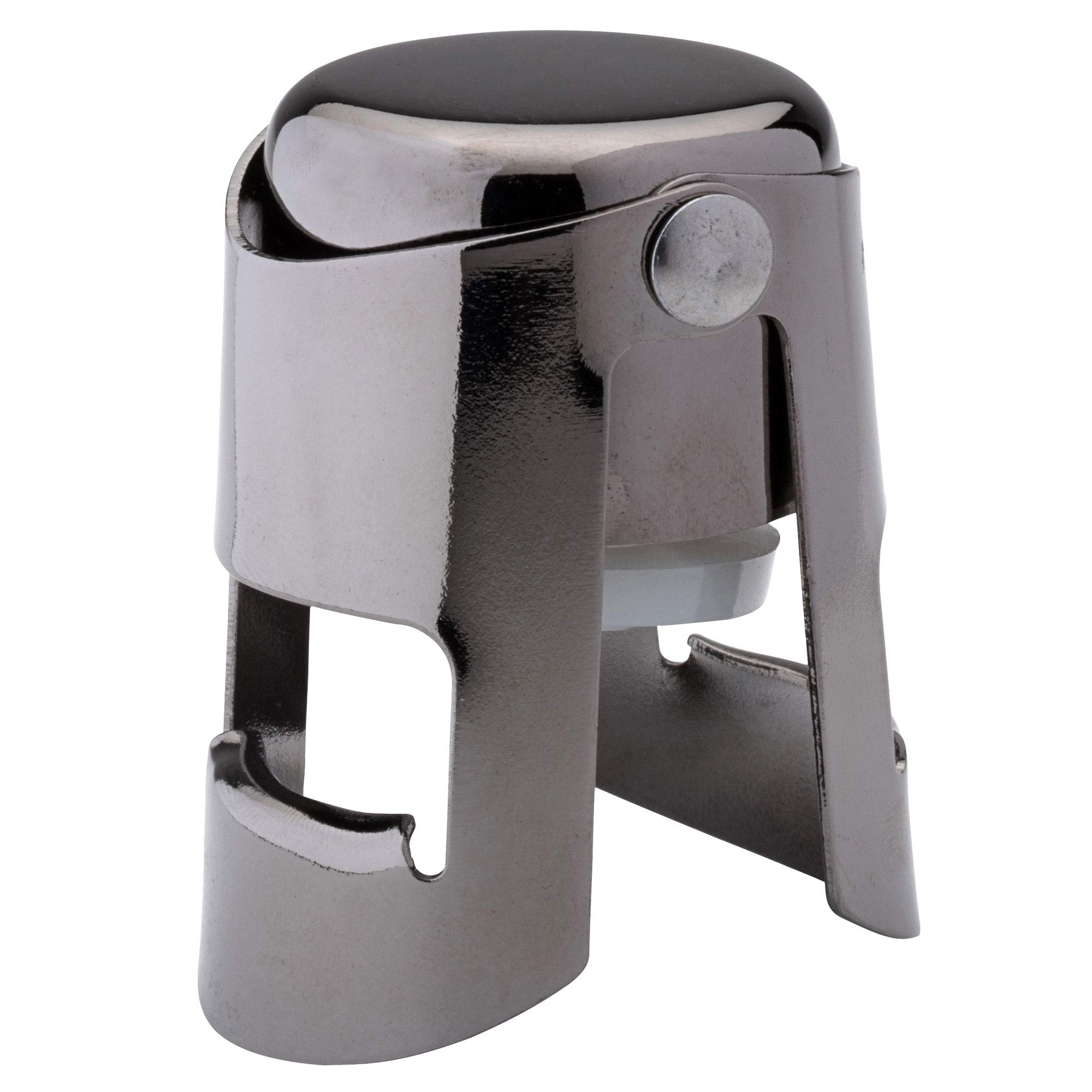 Gunmetal Champagne Stopper - Case of 12 - Bottle Stopper, Champagne Saver, Wine Saver, Wine Stopper