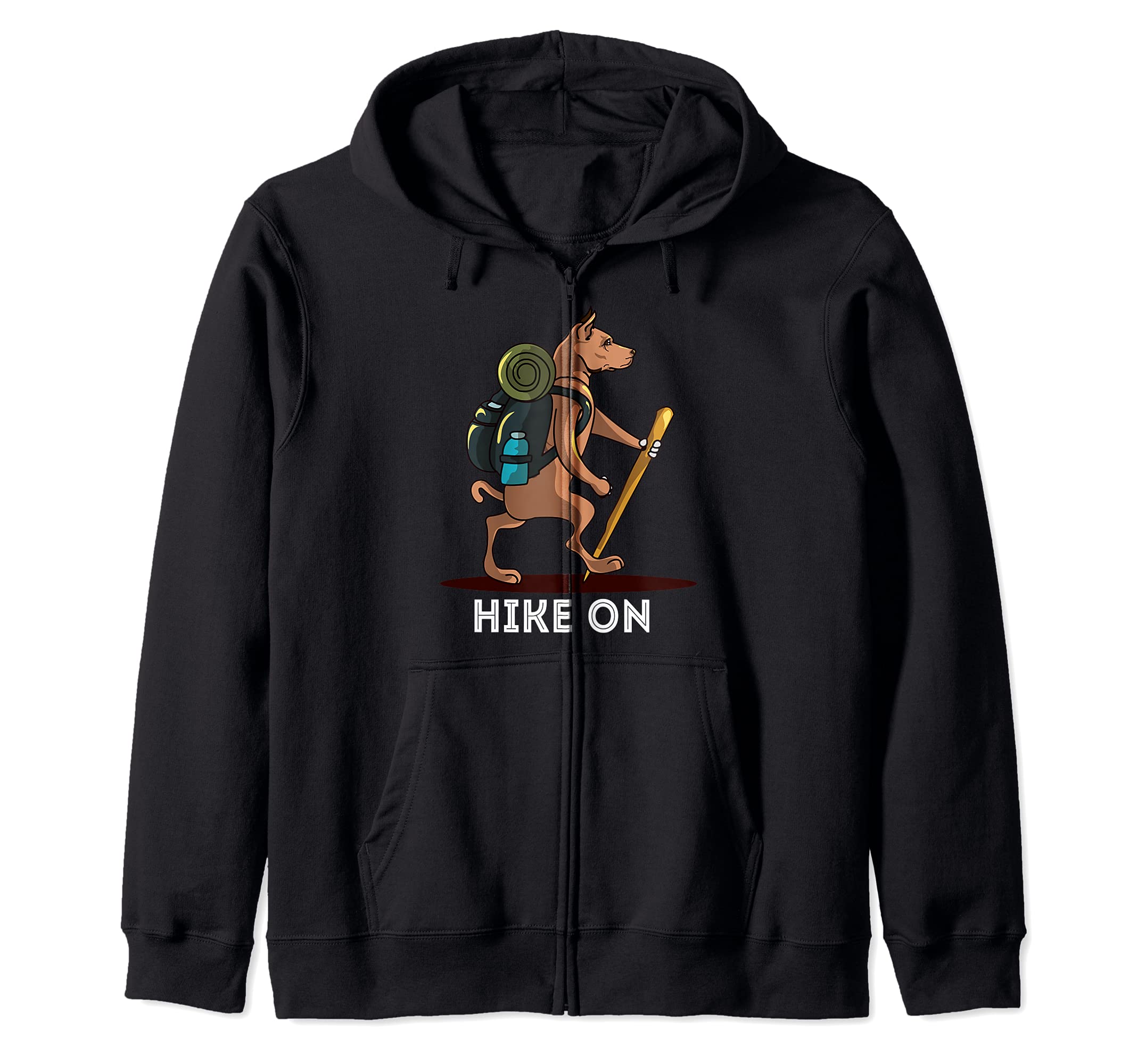Rhodeasian Dog Love-r Mountain Hiker Zip Hoodie