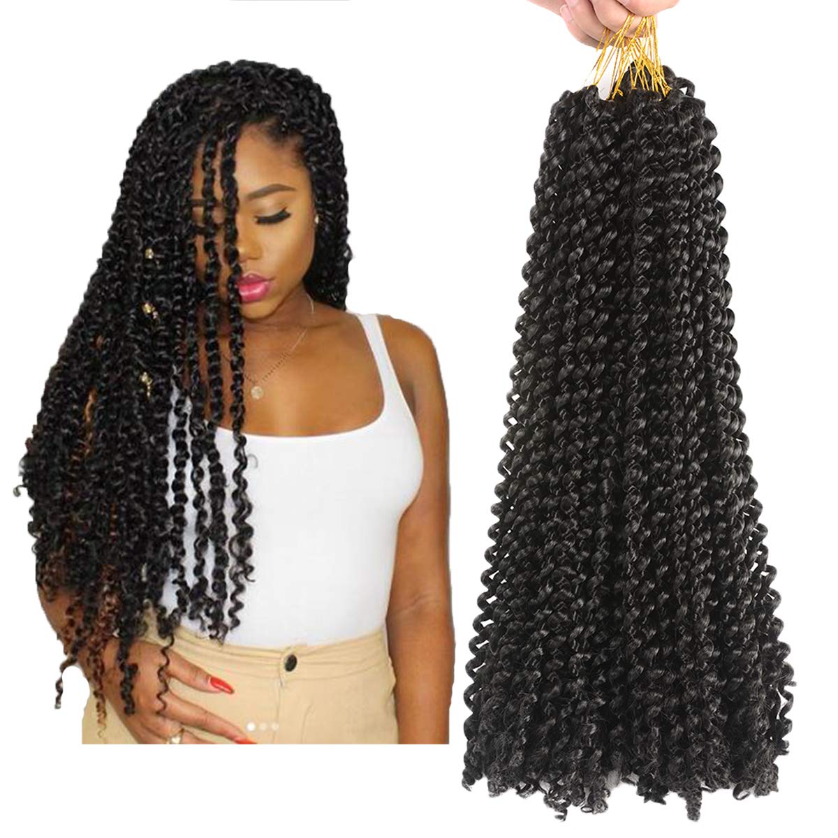 Amazon Com 18inch Passion Twist Braiding Hair For Black Women
