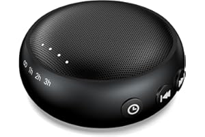 SoundMe Sound Machine for Sleeping with 30 Soothing Natural Sounds 36 Volume Control Portable Travel White Noise Brown Noise Machine for Baby Kids Adults Noise Canceling Machine for Office Privacy