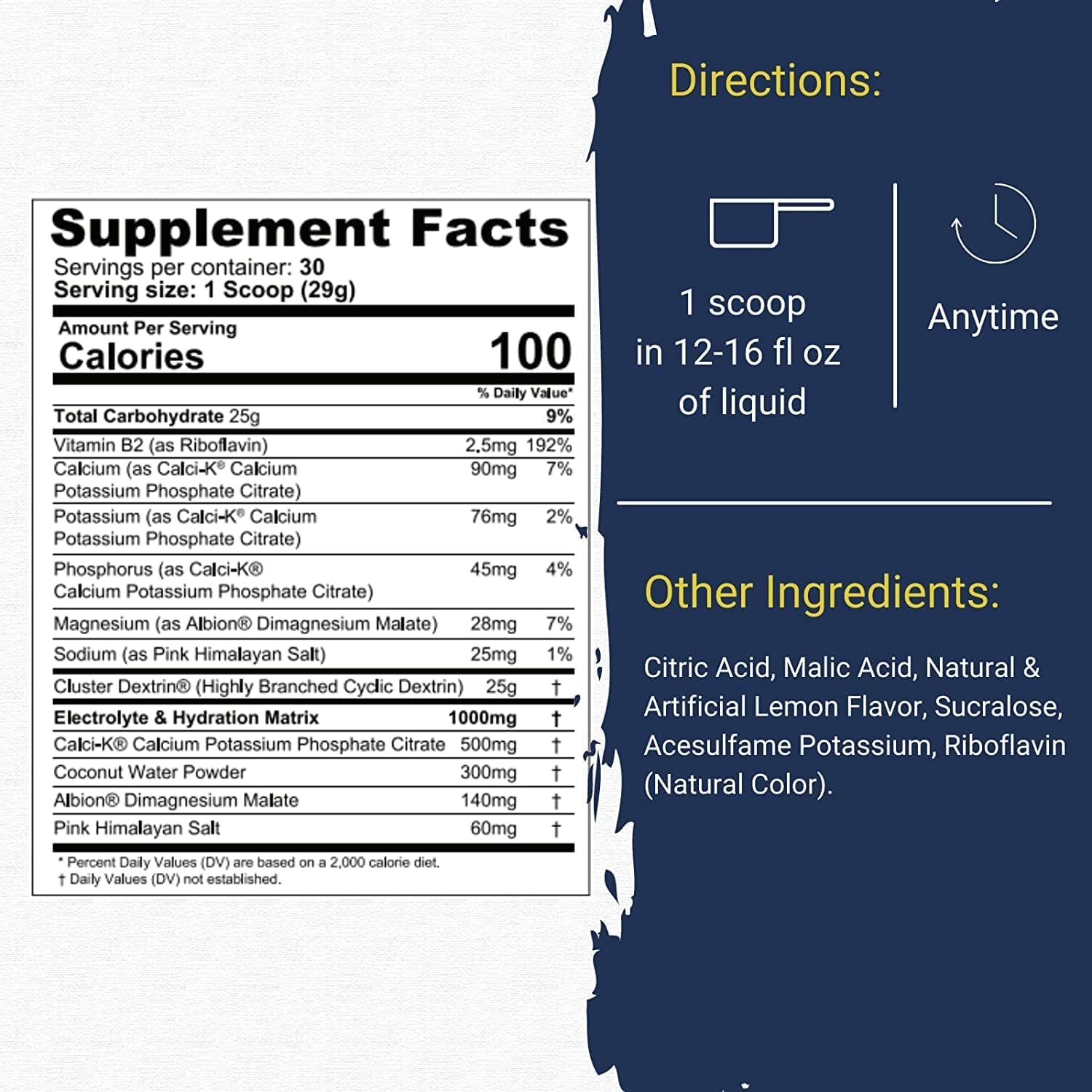 Gaspari Nutrition Glycofuse: Performance and Recovery Carbohydrate, 25g Cluster Dextrin and 1g Electrolyte and Hydration Matrix (30 Servings, Unflavored)