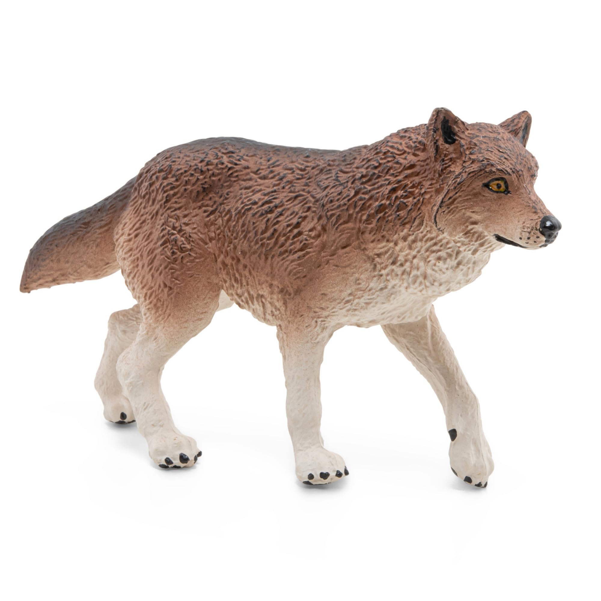 Papo - Realistic Wolf Figure - Ages 3+ - Wild Life Collection - Educational Play Forest Animals - Gift Idea Toy for Girls and Boys
