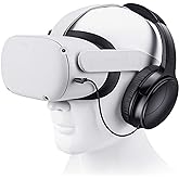 SARLAR VR Gaming Headphones for Quest 2/Quest 3 Increase VR Immersion, Custom Length Cable, Optimized Gaming Audio Driver, Memory Protein Ear Pads Noise Isolating and Other Accessories