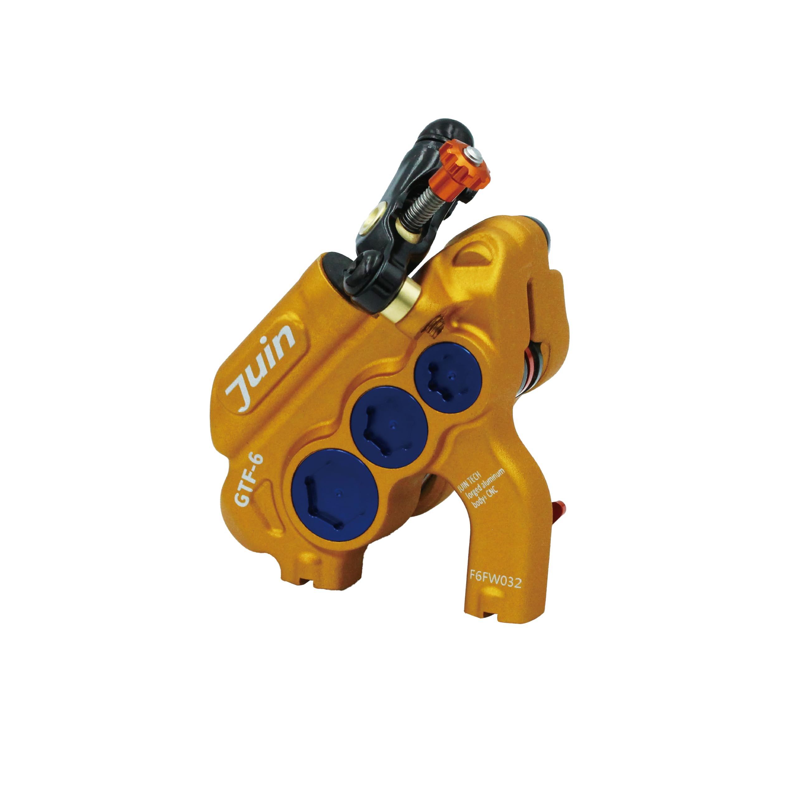 Juin GTF-6 Hybrid Hydraulic Disc Brake Caliper (Gold)