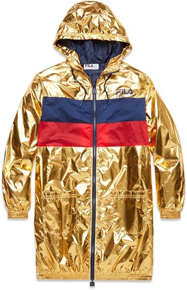 gold fila jacket