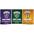 Fore! Cards 3 Game Bundle – Fun and Strategic On-Course Golf Games for Groups – Games for Every Type of Golfer – Gift for Men and Women – Interactive On-Course Golf Card Games