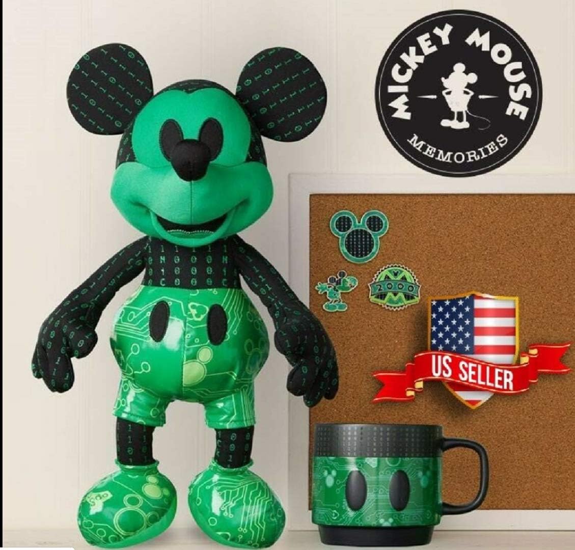 limited Mickey Mouse Memories Collection Set # 10 October Edition Set of 3, Plush, Pins & Mug Plush, pins Set, and Mug