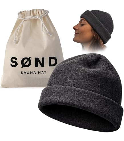 Amazon.com: frihed. Sauna hat - Made of woolwalk - 100  display picture 3
