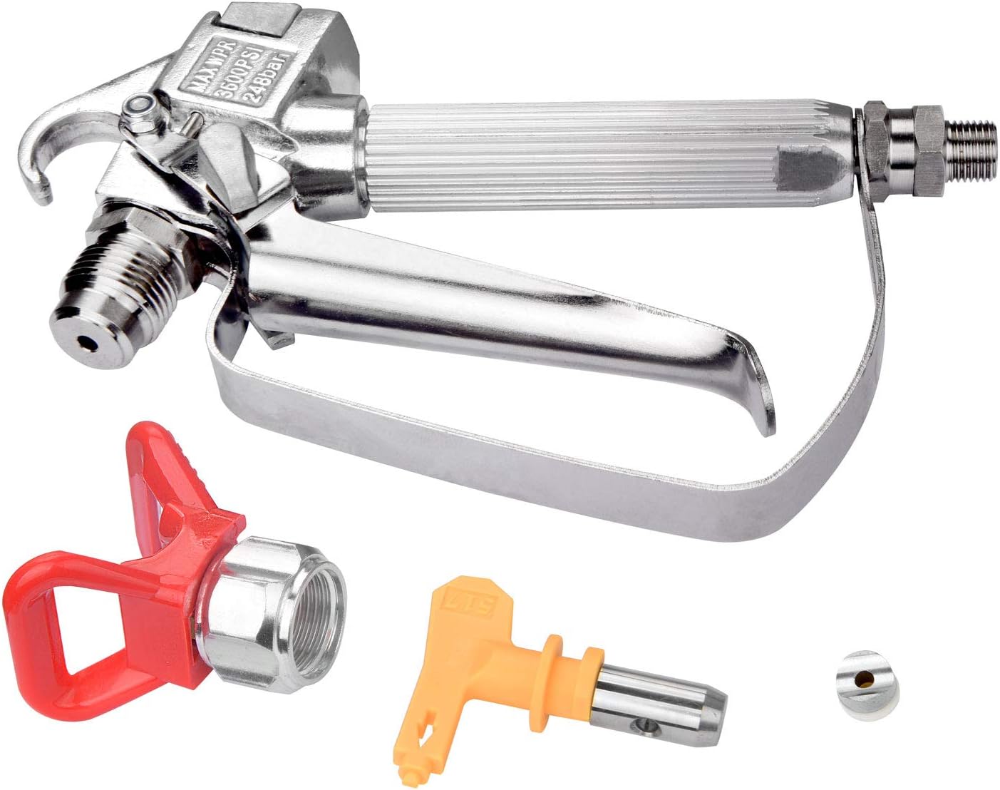 DUSICHIN DUS-036 Airless Paint Spray Gun, High Pressure 3600 PSI 517 TIP Swivel Joint : Garden & Outdoor