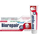BIOREPAIR Gentle Protection- 24% Hydroxyapatite Toothpaste for Sensitive Teeth, Daily Use, Fluoride Free Toothpaste, Helps Prevents Plaque Build-Up &amp; Freshens Breath, Oral Care, 3.28 Oz, Made in Italy