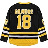 Youth Happy Gilmore 18 Adam Sandler 1996 Stitched Movie Hockey Jersey Black