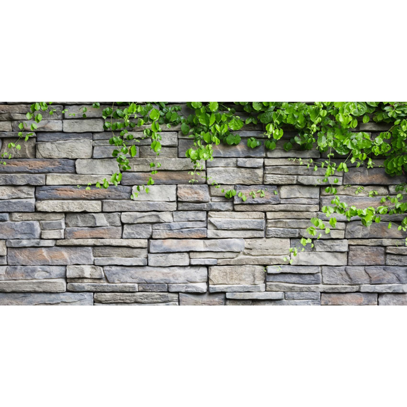MIRRORANG 180x61cm Stone Brick Wall Aquarium Background Rock Fish Tank Background Spring Leaves Terrarium Background