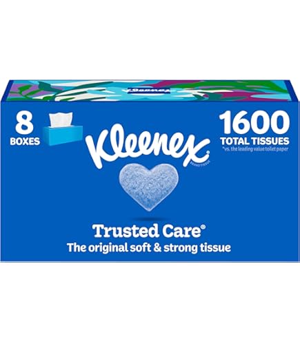 Amazon.com: Kleenex Ultra Soft Facial Tissues, Medium Count Flat