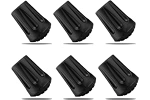 Trekking Poles Tips Hiking Accessories - Cane Tips for Walking Sticks Rubber Tips for Hiking Sticks, Replacement Rubber Walki