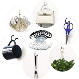 Sricam 100 Pack Cup Ceiling Hooks Vinyl Coated 1-1/4 in Black view 2