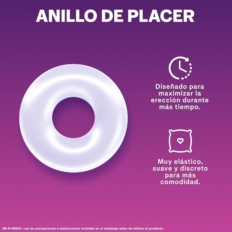Jogar anel de prazer do pênis, maior firmeza por mais tempo,