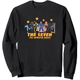The Boys Cartoon Illustration Superhero TV Show Sweatshirt
