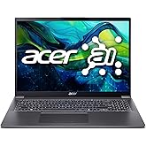 acer Aspire 16 AI Ready Laptop | 16" WUXGA 1920 x 1200 IPS Display | Intel Core Ultra 7 Processor 155U | Intel Graphics | 32GB LPDDR5X | 1TB Gen4 SSD | Wi-Fi 6E | Windows 11 Home | A16-71M-767Z