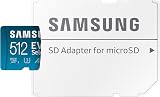 Samsung EVO Select 2024 microSD 512GB with SD Adapter UHS-I U3 160 MB/s view 3