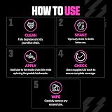 Muc-Off C3 Wet Chain Lube Ceramic bike oil 120ml UV Dye view 5