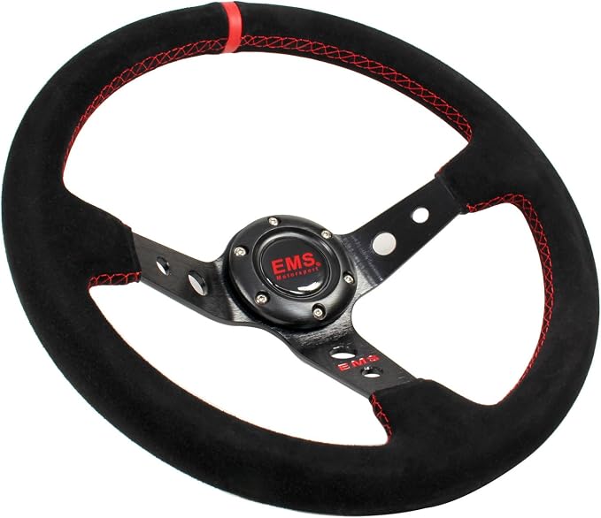 NRG Sakura Leder Lenkrad 350mm Deep Dish Produktbild-Vorschau 5
