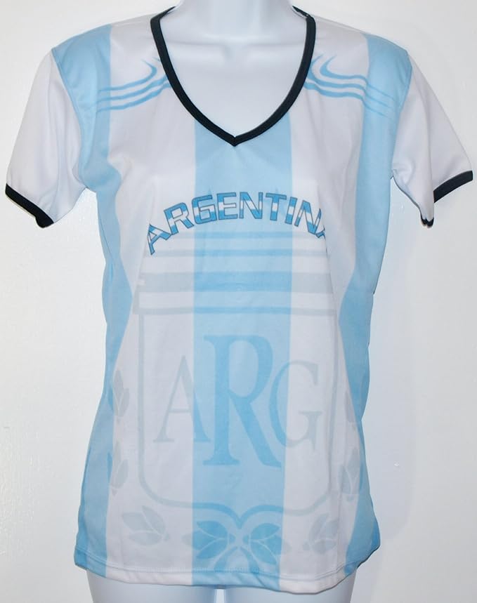 ARGENTINA WOMEN SOCCER JERSEY TSHIRT FOOTBALL WORLD CUP