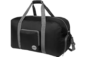 WANDF Opvouwbare reistas 60-100L Super Light Reistas for Luggage Sports Fitness Waterproof Nylon