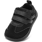 STQ KIDS Toddler Lightweight Slip on Sneakers: Boys Barefoot Shoes Kids Walking Shoes Boy Sneakers, Toddler First Walking Shoe Comfort Tennis Activities