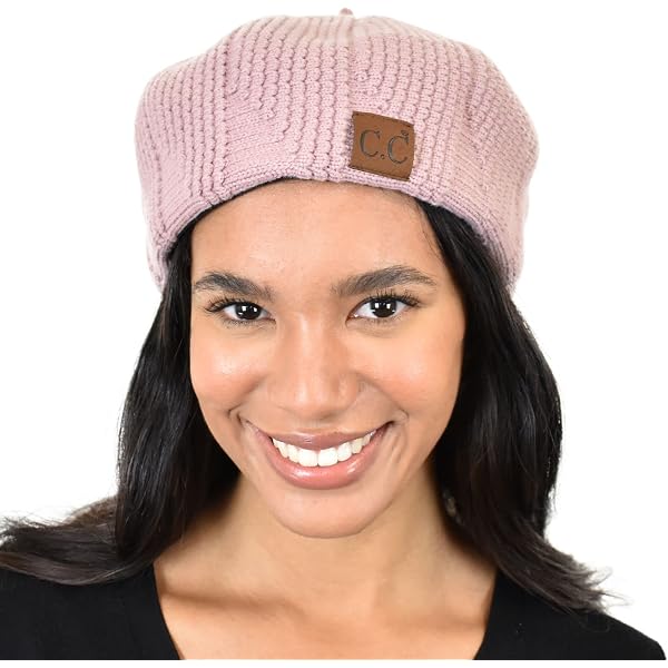 Amazon.com: 2025 Fashion Knitted Beret for Women Vintage  display picture 1