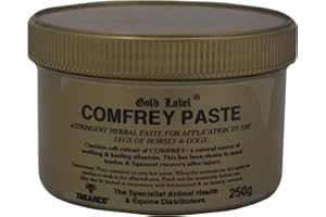 Gold Label Comfrey Paste, Natural Poultice, Horse Care, 250 Gm