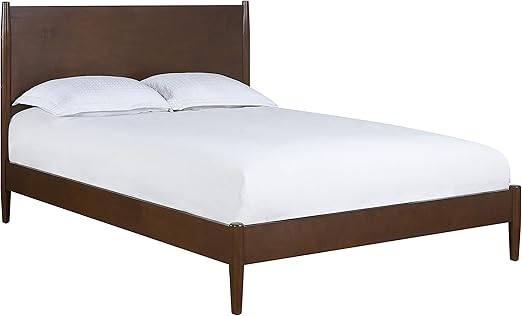 Crosley Furniture Landon Platform Bed And Headboard Queen Mahogany