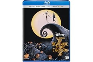 The Nightmare Before Christmas [Blu-ray 3D + Blu-ray + DVD]