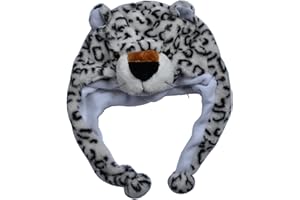 JOYHY Unisex Winter Plush Ear Flap Animal Hats