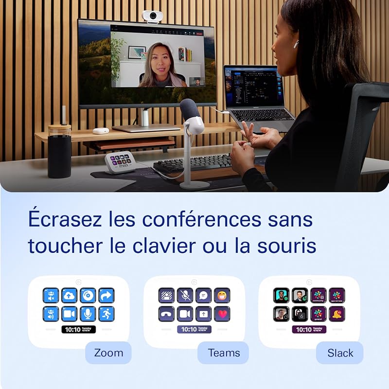 Stream Deck Neo, 8 touches personnalisables, 2 Touch Points