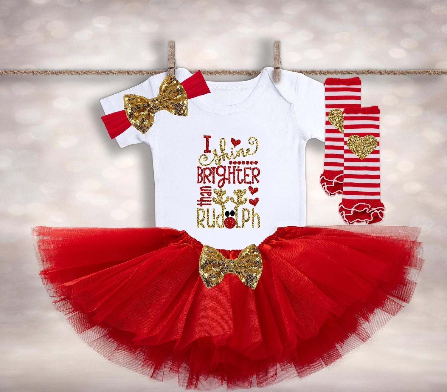 baby rudolph outfit