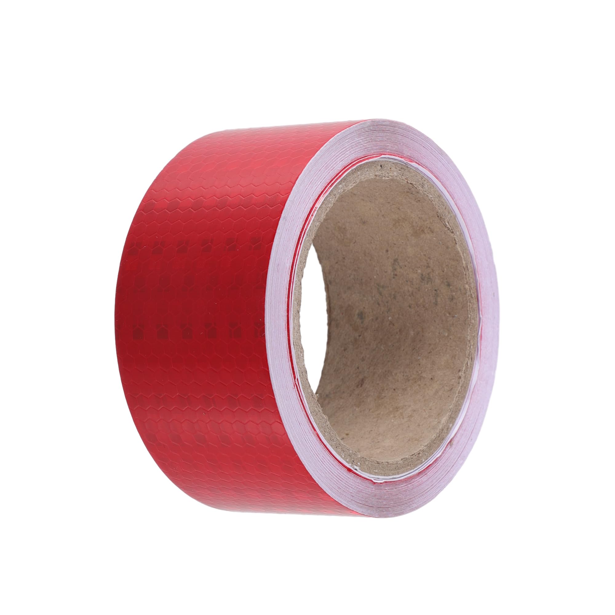 Motoforti Universal Reflective Tape, 5cmx9m, Weather Resistant, PVC, Red