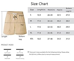 Vcansion Womens Elastic Waist Plus Size Summer