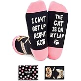 Zmart Gifts for Dog Cat Mom - Funny Pet Lover Socks for Women Teen Girls Christmas