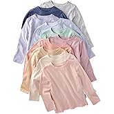 Butterblu Unisex-Baby London 10-Pack Long Sleeve T-Shirts​ 100% Organic for Boys & Girls