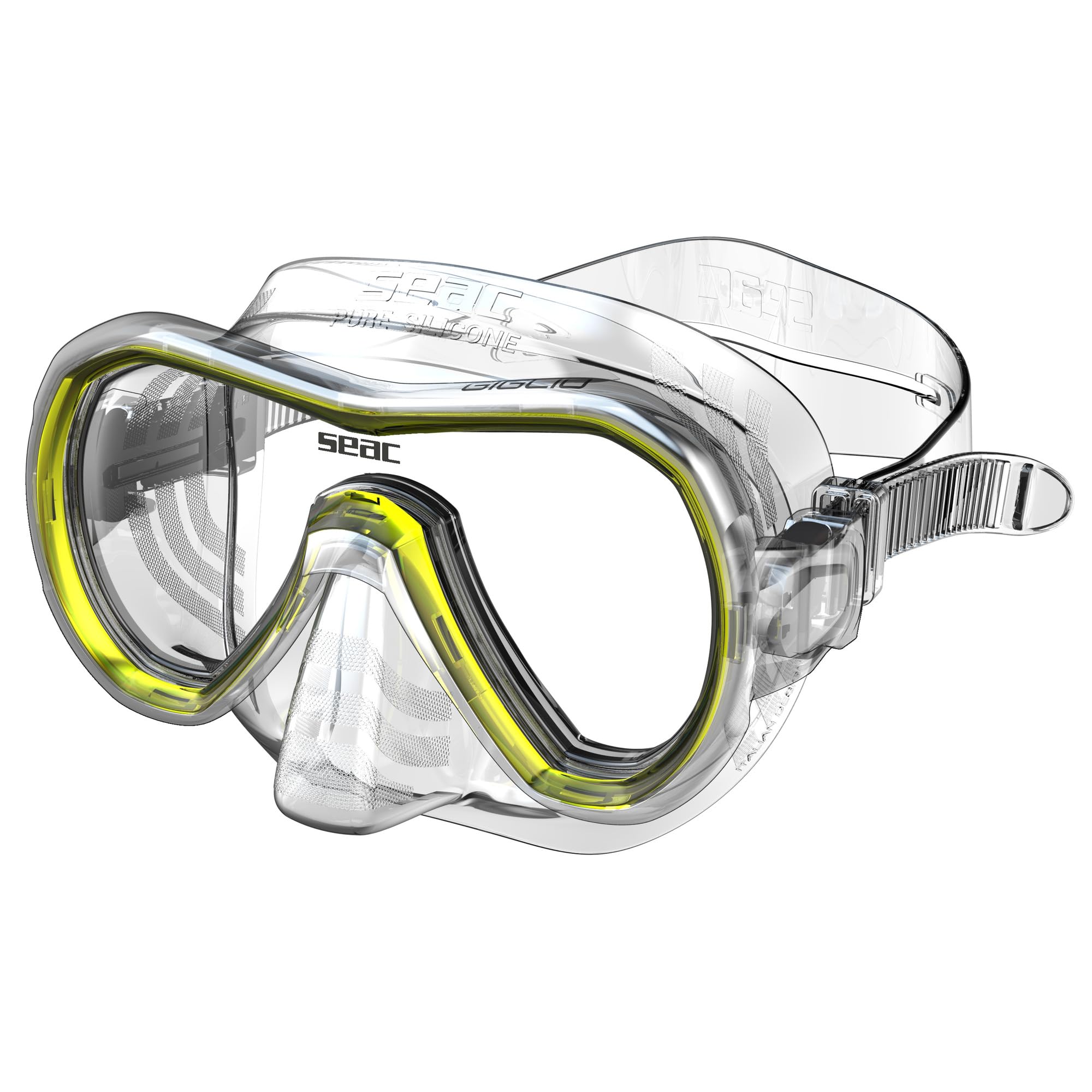 SEAC Giglio, Snorkelling and Scuba Diving Mask for Adults and Younger Divers