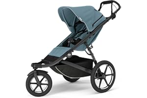 Thule Urban Glide 3 Single Child All-Terrain Stroller, Lightweight, Air-Filled Tires & Suspension, Integrated Hand Brake