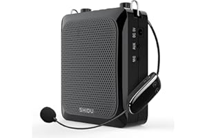 RESPONSEBRIDGE 25W Wireless Voice Amplifier Bluetooth 5.3 | Grade Wireless Portable PA System with Reverb| Rechargeable Speaker 12H Battery for Teachers, Tour Guides, Presenters (2000mAh/S28)