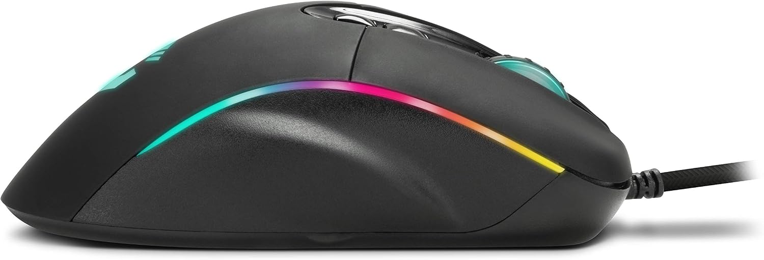 Speedlink Sicanos RGB Gaming Mouse, 10000 Dpi, Black, (SL-680013-BK) - Image 4