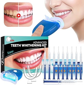 kit de blanqueamiento dental profesional blanqueador dientes gel sin peroxido contra dientes amarillos manchas de humo dientes negros 10x3ml gel 1x